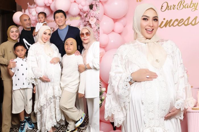 Syahrini melahirkan anak pertama