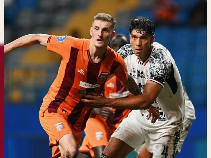 Suasana pertandingan Borneo FC vs Bali United pada laga pekan ketiga Liga 1 2024-2025 di Stadion Batakan, Kalimantan Timur, Selasa (27/8/2024).