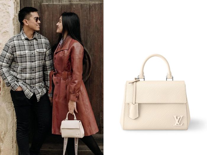 Tas Louis Vuitton yang dikenakan Erina Gudono saat honeymoon.