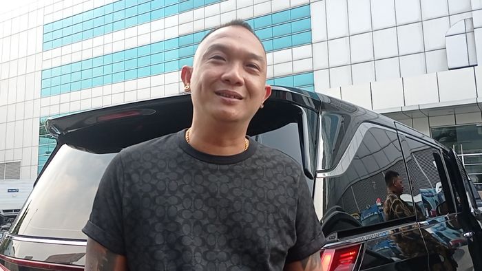 Jhon LBF saat ditemui di kawasan Tendean, Jakarta Selatan, Sabtu (31/8/2024).