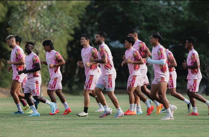 Skuad Persis Solo menggelar training camp (TC) di Yogyakarta.
