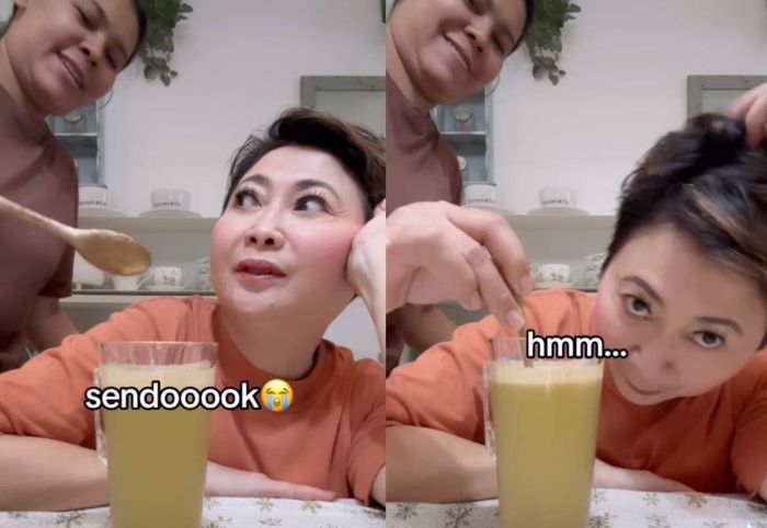 Indy Barends dan Siti Stereo kerap membuat konten bersama yang menghibur netizen.