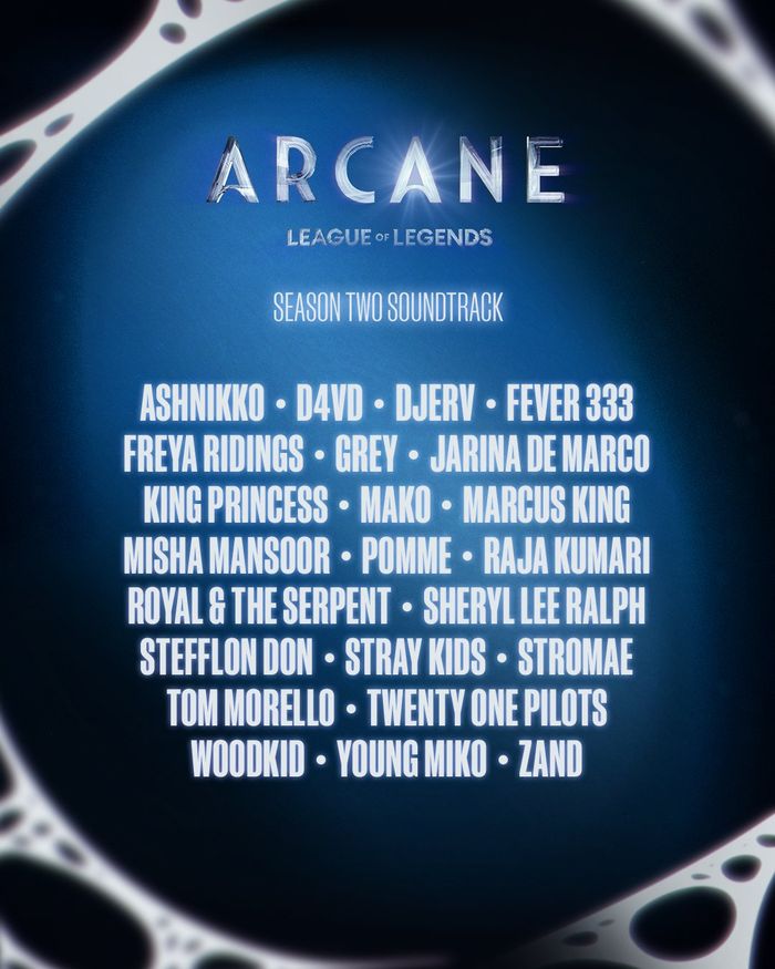 Daftar lengkap pengisi soundtrack Arcane Season 2
