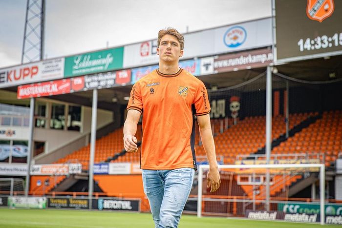 Penyerang Volendam U-21, Mauro Zijlstra.