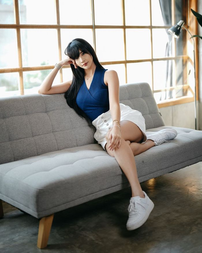 Potret tampilan Anya Geraldine.