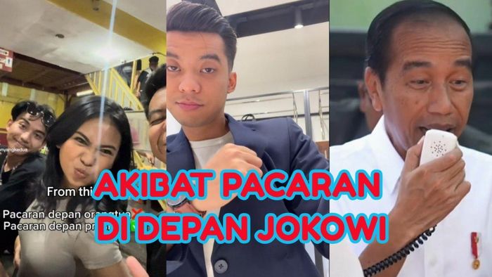 Pria ini dikirimi surat istana setelah pacaran di depan Jokowi   