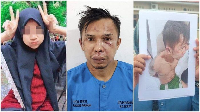 Inilah Tampang IS (31) pelaku kasus pembunuhan gadis penjual gorengan di Padang Pariaman.