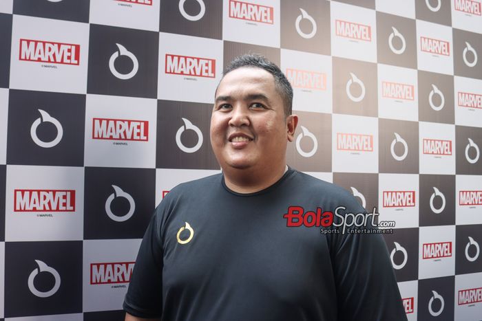 Brand Manager Ortuseight, Yudha Amardika, saat ditemui awak media di Kawasan Senayan, Jakarta, Minggu (22/9/2024) pagi.