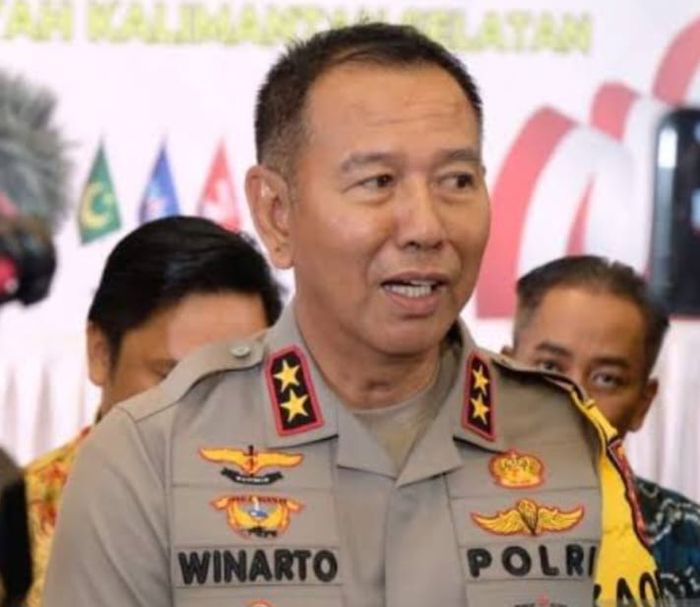 Kapolda Kalimantan Selatan Irjen Pl Winarto SH