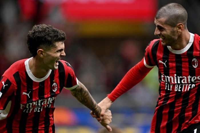 Alvaro Morata dan Christian Pulisic menyumbang gol dalam kemenangan AC Milan atas Lecce pada lanjutan Liga Italia 2024-2025.