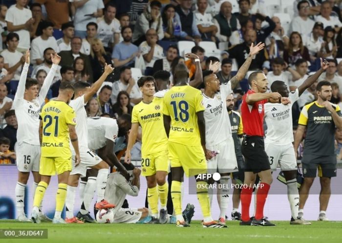 Dani Carvajal mengalami cedera parah saat Real Madrid menang atas Villarreal di Liga Spanyol, Sabtu (5/10/2024) di Santiago Bernabeu.