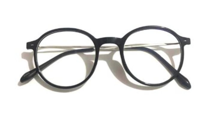 Ilustrasi kacamata bulat