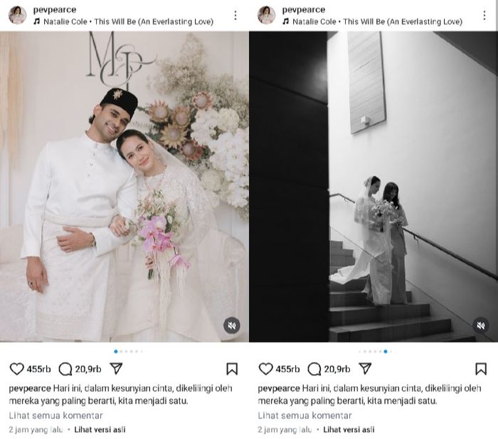 Pevita Pearce melangsungkan pernikahan.