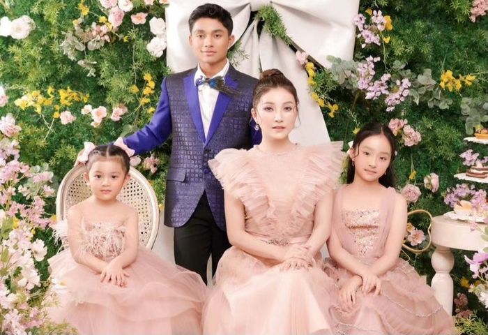 Sarwendah, Betrand Peto, Thalia dan Thania