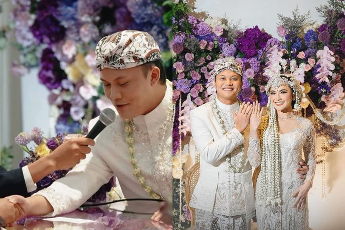 Pernikahan Rizky Febian dan Mahalini