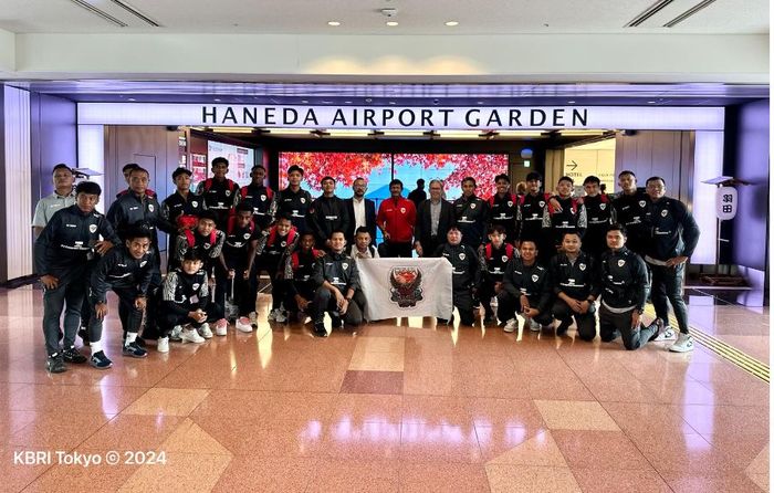 Timnas U-20 Indonesia sudah tiba di Jepang dan bakal menjalani lima laga uji coba jelang Piala Asia U-20 2025.