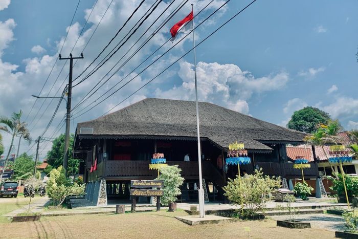 Rumah panggong. Rumah adat Belitung.