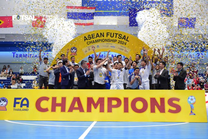 Timnas Futsal Indonesia juara ASEAN Futsal Championship 2024