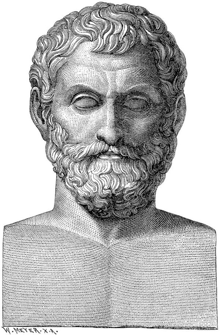 Thales dari Miletus, filsuf dan matematikawan Yunani pra-Socrates.