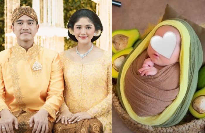 Putri Erina Gudono dan Kaesang Pangarep