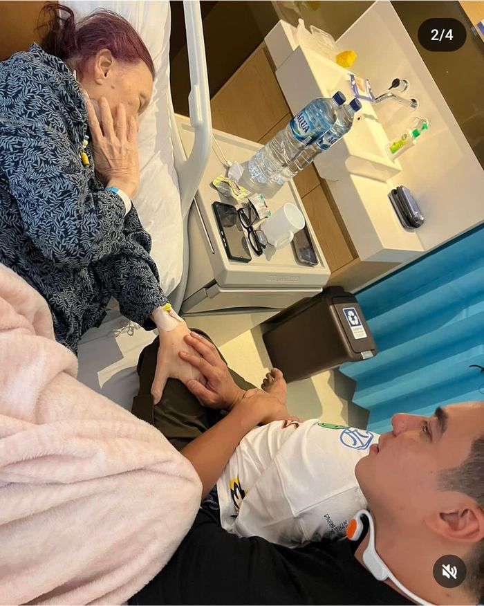 Baim Wong ungkap kondisi sang ayah yang tengah terbaring sakit