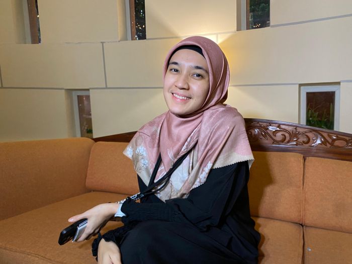 Dhini Aminarti saat Grid.ID temui di kawasan Kota Tangerang, Minggu (24/11/2024).