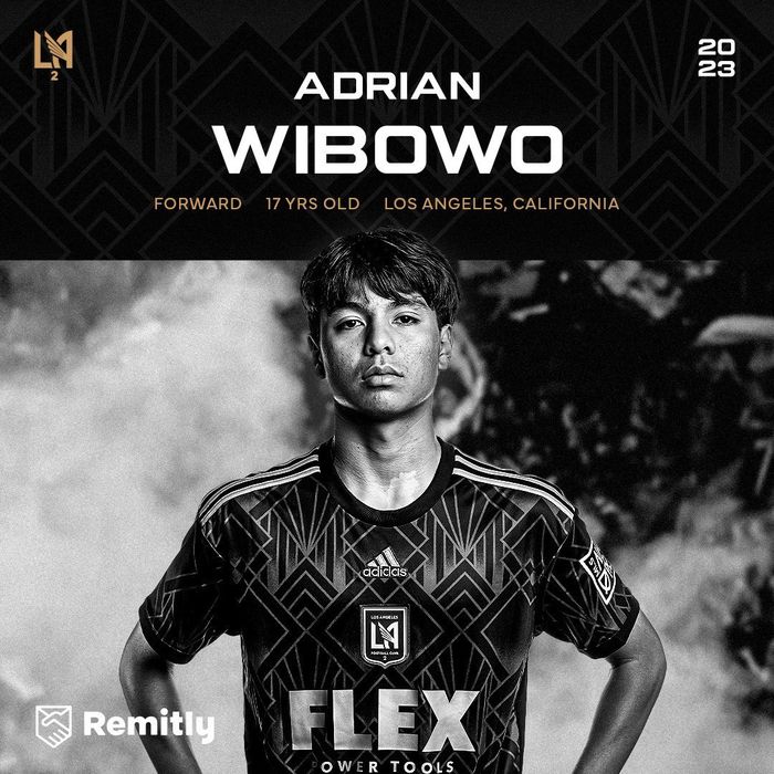 Striker berdarah Indonesia, Adrian Wibowo dipromosikan oleh Los Angeles FC ke skuad utama.