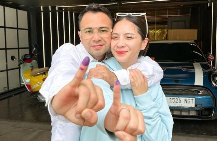 Raffi Ahmad dan sang istri