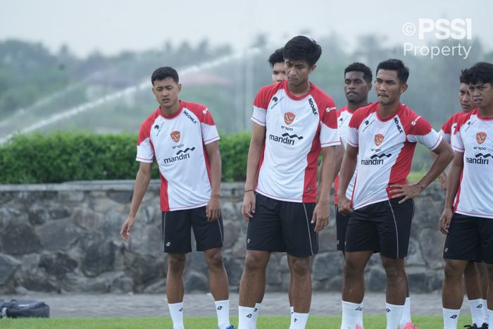 Suasana kamp pemusatan latihan Timnas Indonesia di Bali, pada Kamis (28/11/2024)