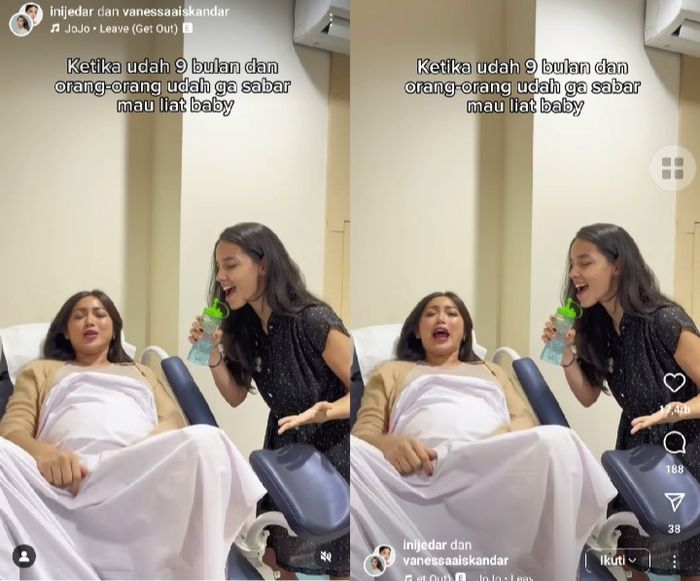 Jessica Iskandar antusias hingga minta doa sambut kelahiran anak ketiga.