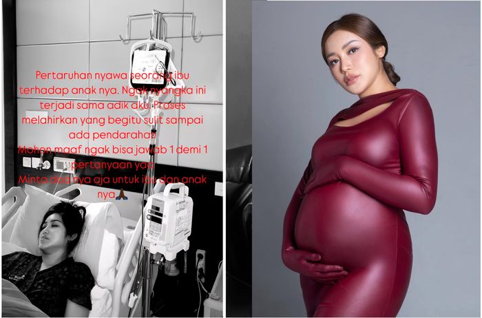 Jessica Iskandar pendarahan dikehamilannyabyang ketiga. 