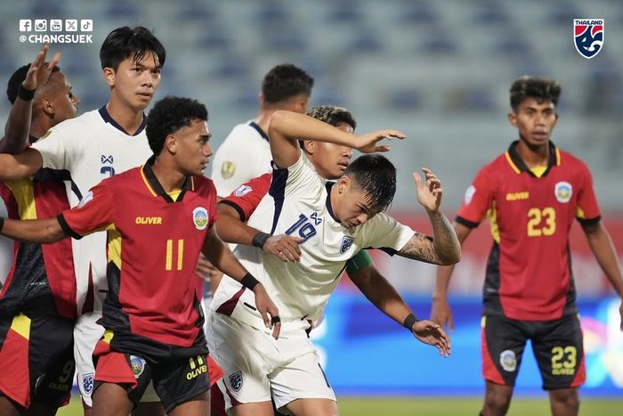 Thailand memimpin klasemen Grup A setelah mengalahkan Timor Leste di ASEAN Cup 2024, Minggu (8/12/2024).