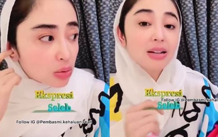 Video siaran langsung Dewi Perssik saat curhat rumahnya pernah didatangi pria mesum