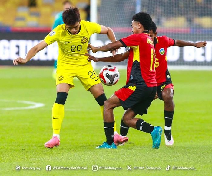 Malaysia Vs Timor Leste di ASEAN Cup 2024