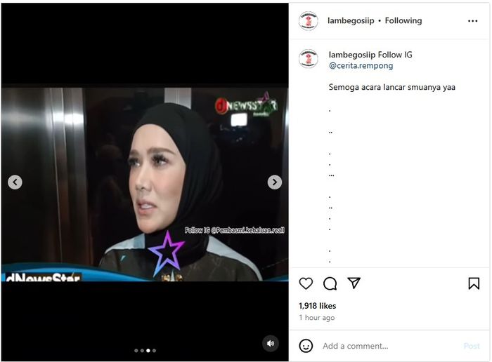 Mulan Jameela siap menimang cucu dari Al Ghazali.