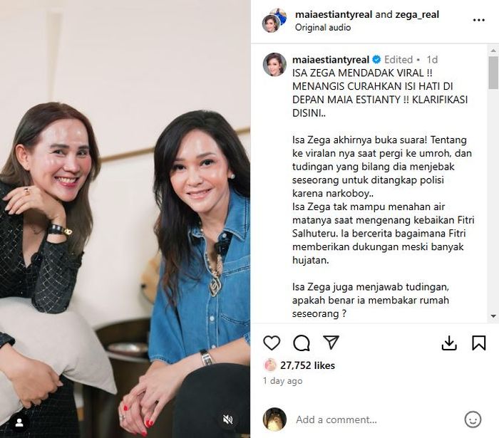 Maia Estianty Dirujak Netizen Imbas Undang Sosok Ini ke Podcast: Take Down  Aja Bun!