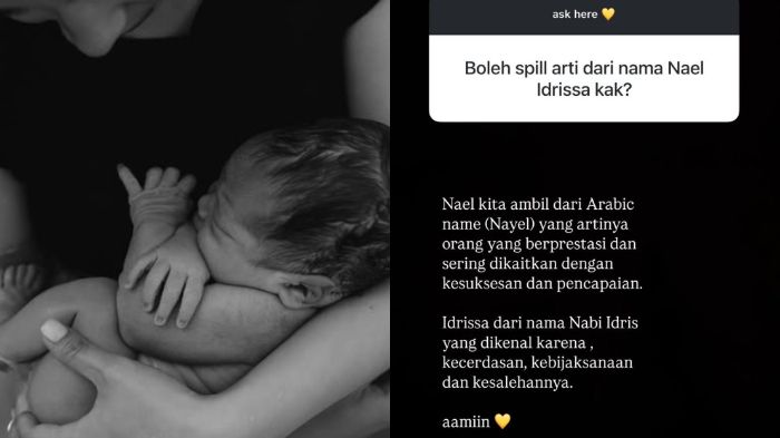 Arti nama Nael idrissa Djokosoetono