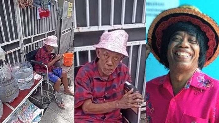 Kolase foto Pak Tarno dulu dan kini.  