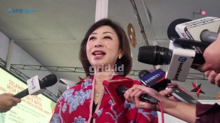 Humas Gereja Katedral Jakarta, Susyana Suwadie, di kawasan Sawah Besar, Jakarta Pusat, Rabu (25/12/2024).  