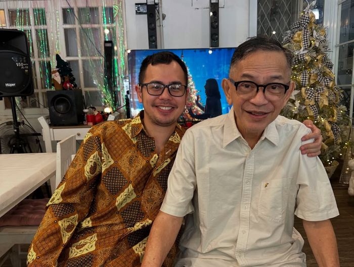 Ray Sahetapy dan anaknya, Surya Sahetapy