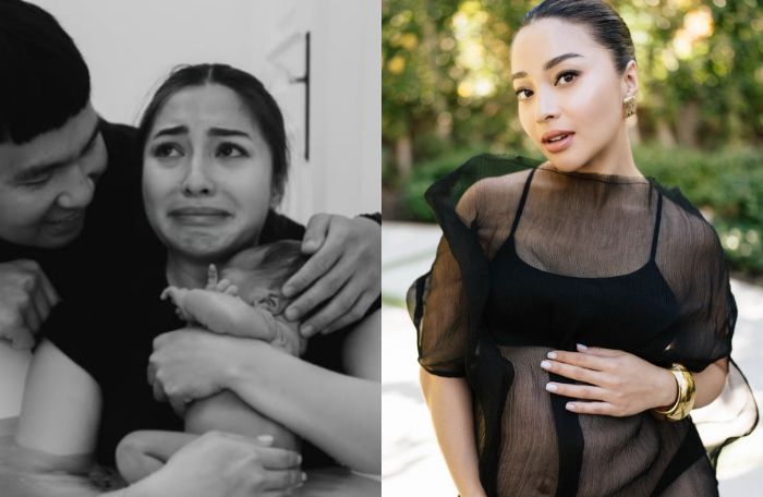 Tenang Banget! Begini Detik-detik Nikita Willy Lahirkan Anak ke-2 Dengan Metode Water Birth di Amerika