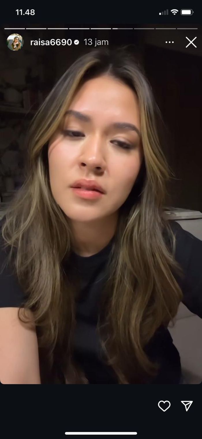 Raisa minta maaf