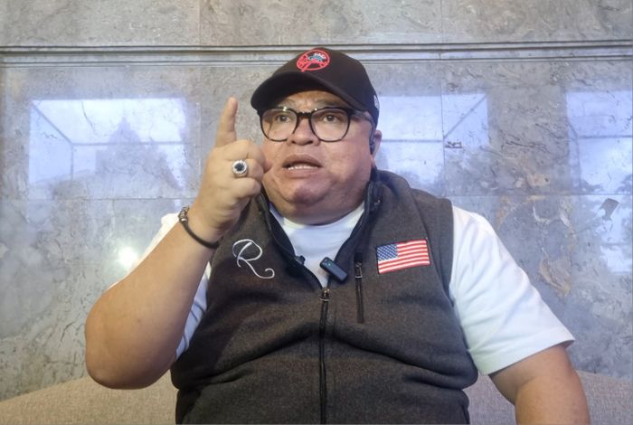 Razman Nasution saat ditemui di kawasan Tanah Abang, Jakarta Pusat, Senin (30/12/2024).