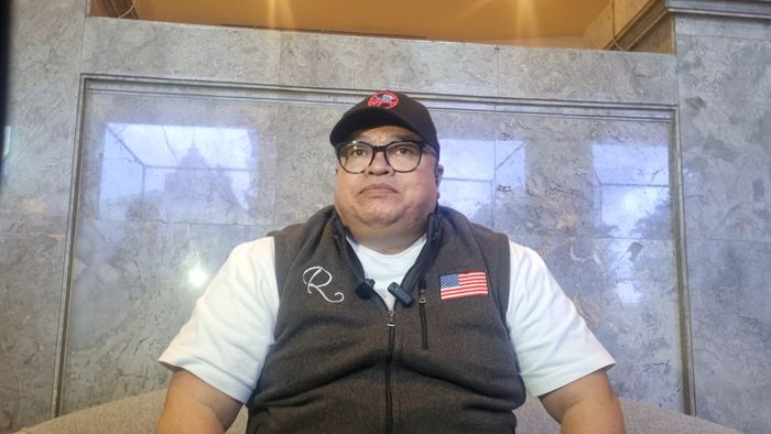 Razman Nasution saat ditemui di kawasan Tanah Abang, Jakarta Pusat, Senin (30/12/2024).