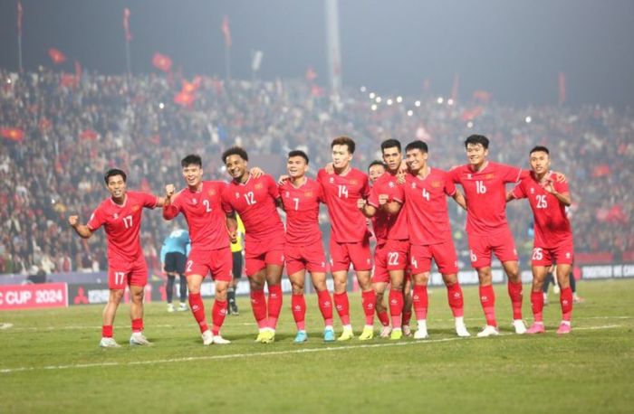 Skuad timnas Vietnam di ASEAN Cup 2024.