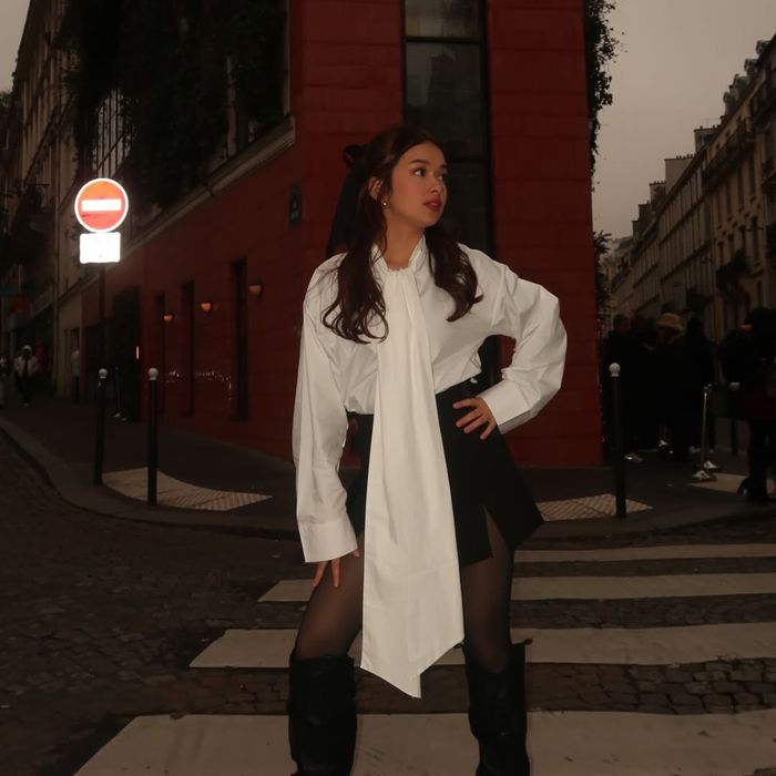 Potret Rebecca Klopper liburan ke Eropa.