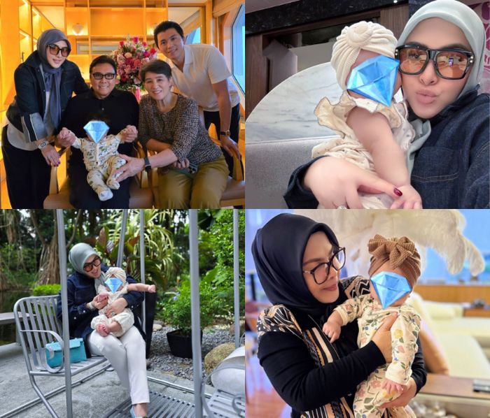 Potret putri cantik Syahrini