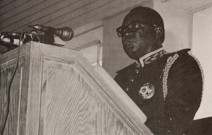 Mobutu Sese Seko dari Zaire juga masuk daftar presiden paling korup dalam sejarah dunia.