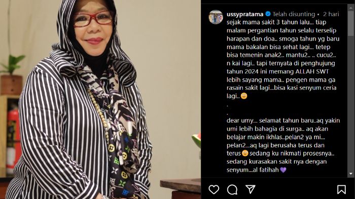 Unggahan Ussy Sulistiawaty