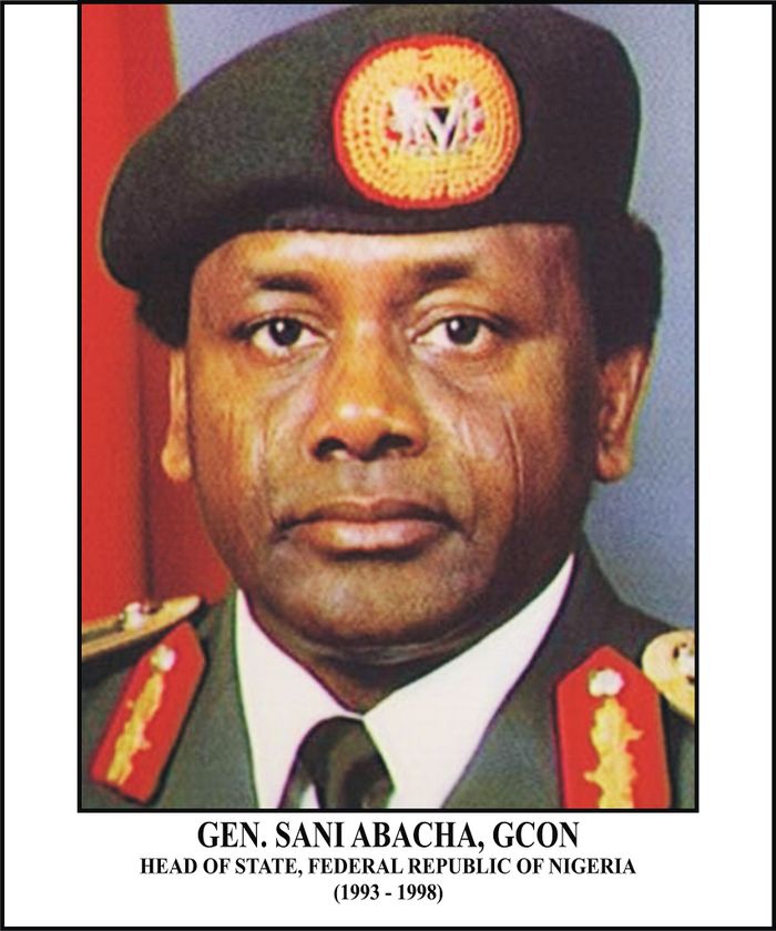 Sani Abacha dari Nigeria juga masuk daftar presiden paling korup dalam sejarah duniah.